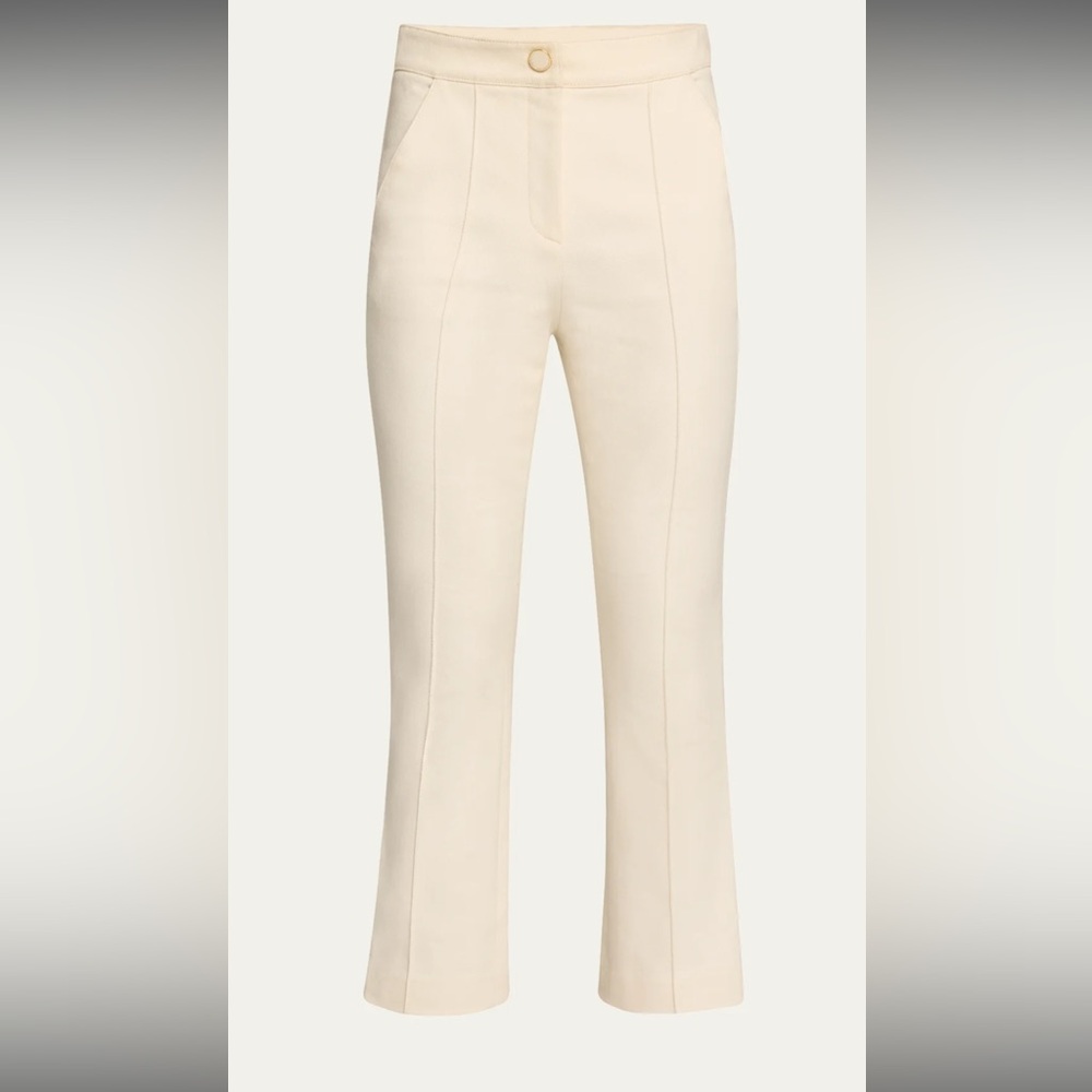 Veronica beard kemper pant in ecru